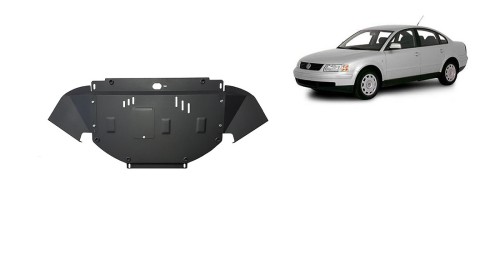 Plieninė variklio apsauga VW Passat B5 (1997-2000) Plieninė variklio apsauga VW Passat B5 (1997-2000)