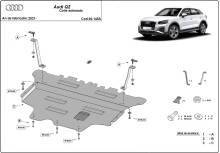 Plieninė variklio apsauga Audi Q2 - automat (2021-2026)