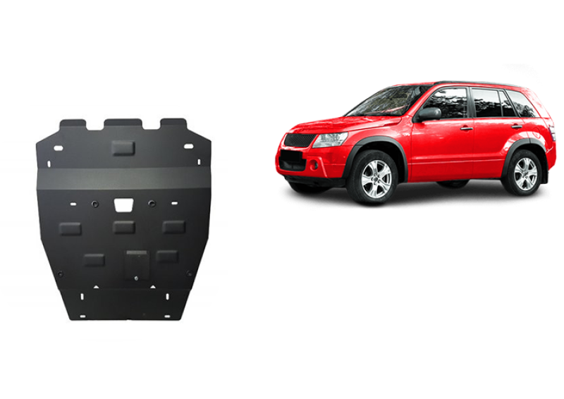 Plieninė variklio apsauga Suzuki Grand Vitara 2 (2005-2019)