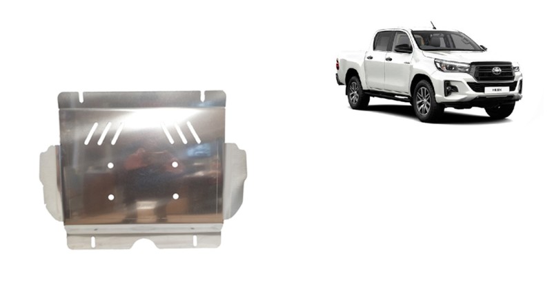 Aliumininė variklio apsauga Toyota Hilux Invincible (2021-2026)
