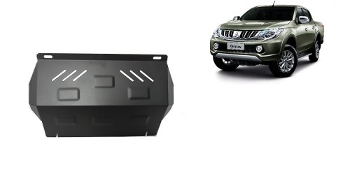 Plieninė radiatoriaus apsauga Mitsubishi L200 (2015-2026) Plieninė radiatoriaus apsauga Mitsubishi L200 (2015-2026)