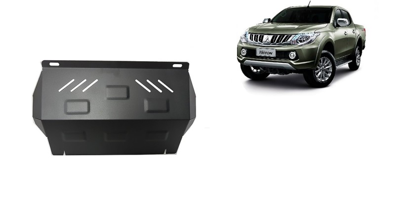 Plieninė radiatoriaus apsauga Mitsubishi L200 (2015-2026)