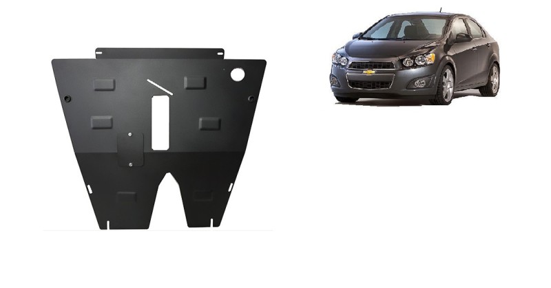 Plieninė variklio apsauga Chevrolet Aveo (2011-2020)
