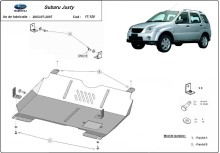 Plieninė variklio apsauga Subaru Justy (2003-2007)
