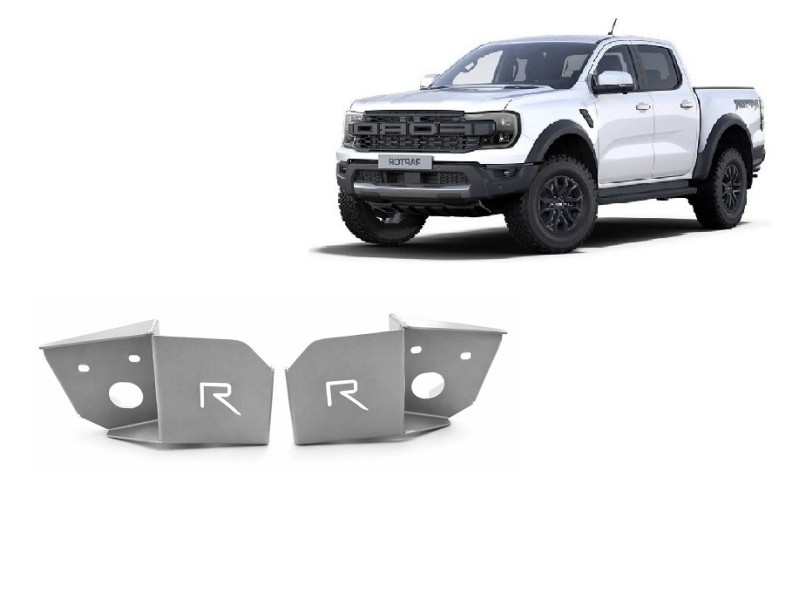 Aliumininė galinės svirties jutiklio apsauga Ford Ranger Raptor (2023-2026)