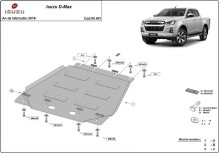 Plieninė pavarų dėžės apsauga Isuzu D-Max (2019-2026)