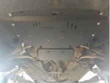 Plieninė automatinės pavarų dėžės apsauga Audi A4 B7 All Road (2005-2008)