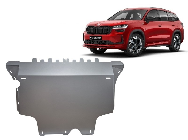 Aliumininė variklio apsauga Skoda Kodiaq (2024-2026)