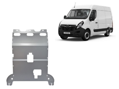 Aliumininė variklio apsauga Opel Movano C (2022-2026)
