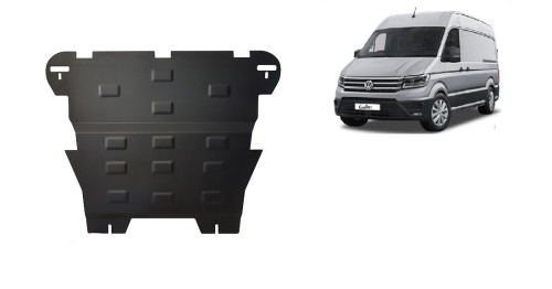 Plieninė variklio apsauga Vw Crafter (2017-2026)