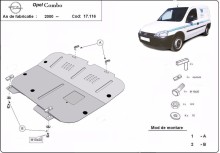 Plieninė variklio apsauga Opel Combo (2000-2010)