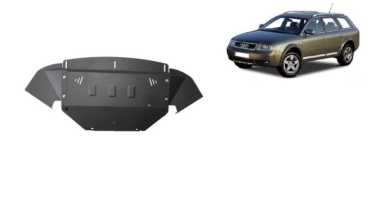 Plieninė variklio apsauga Audi Allroad A6 (2000-2005)