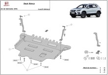 Aliumininė variklio apsauga Seat Ateca (2016-2026)