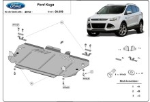 Plieninė variklio apsauga Ford Kuga (2013-2019)