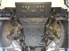 Plieninė radiatoriaus apsauga Toyota Hilux Revo (2016-2026)