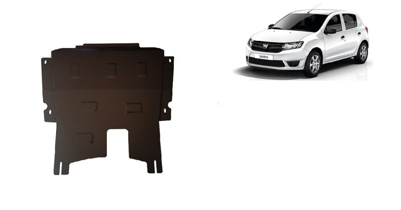 Plieninė variklio apsauga Dacia Sandero 2 (2012-2020)