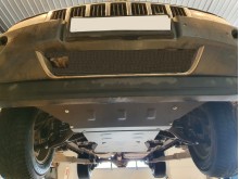 Plieninė pavarų dėžės apsauga Jeep Grand Cherokee (2004-2010)
