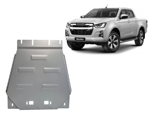 Plieninė pavarų dėžės apsauga Isuzu D-Max (2019-2026)
