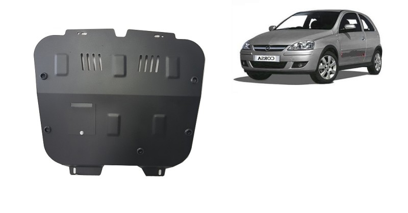 Plieninė variklio apsauga Opel Corsa C (2000-2006)