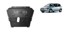 Plieninė variklio apsauga Chevrolet Kalos (2008-2011)