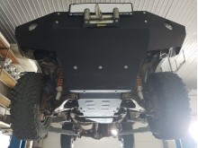 Plieninė variklio apsauga Toyota Land Cruiser J90 (1995-2002)