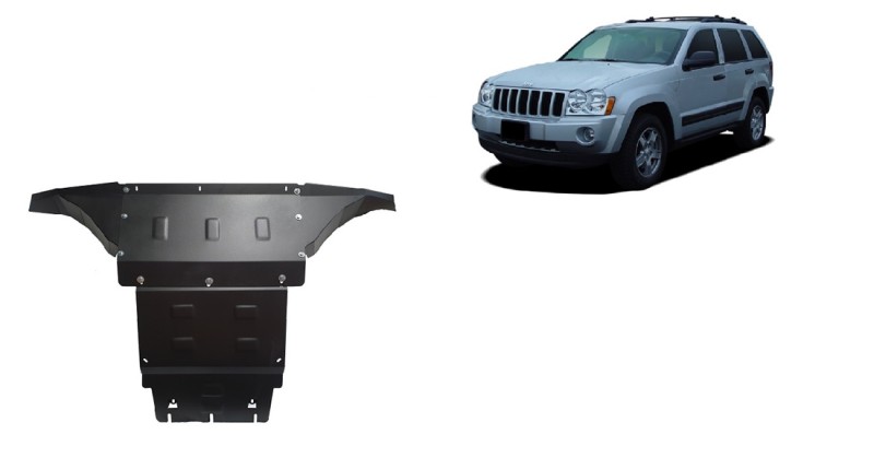 Plieninė variklio apsauga Jeep Grand Cherokee (2004-2010)