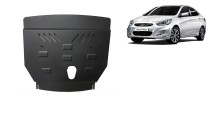 Plieninė variklio apsauga Hyundai Solaris (2010-2018)
