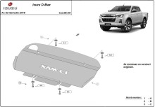 Plieninė radiatoriaus apsauga Isuzu D-Max (2019-2026)