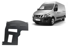 Plieninė katalizatoriaus apsauga Nissan NV400 (2010-2021)