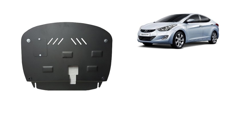 Plieninė variklio apsauga Hyundai Elantra 2 (2011-2016)