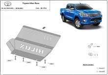 Aliumininė radiatoriaus apsauga Toyota Hilux Revo (2016-2026)
