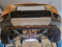 Plieninė variklio apsauga Fiat Panda 4x4 (2011-2026)