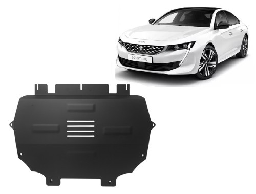 Plieninė variklio apsauga Peugeot 508 (2019-2026)