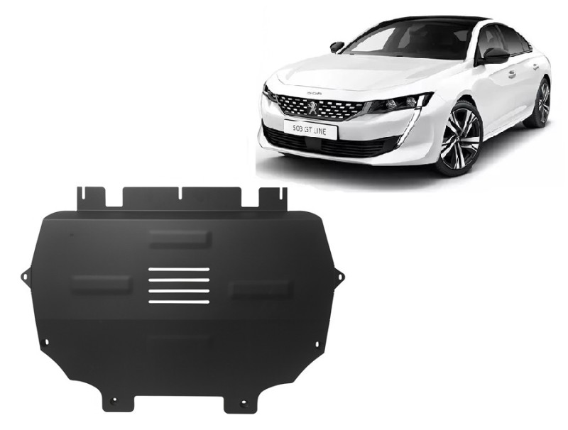 Plieninė variklio apsauga Peugeot 508 (2019-2026)