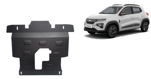 Plieninė variklio apsauga Dacia Spring Extreme (2023-2026) Plieninė variklio apsauga Dacia Spring Extreme (2023-2026)