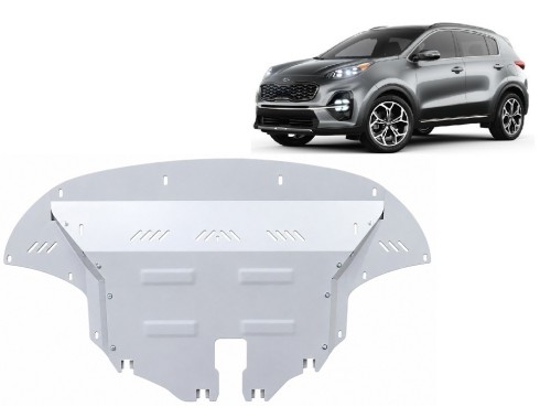 Aliumininė variklio apsauga Kia Sportage (2019-2021)
