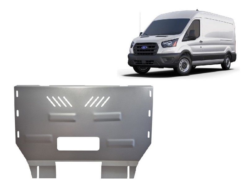 Aliumininė variklio apsauga Ford Transit RWD (2013-2023)