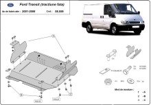 Plieninė variklio apsauga Ford Transit - FWD (2001-2006)