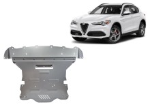 Aliumininė variklio apsauga Alfa Romeo Stelvio (2016-2026)