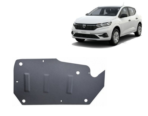 Plieninė kuro bako apsauga Dacia Sandero (2021-2026)