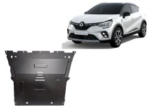Plieninė variklio apsauga Renault Captur (2019-2026)