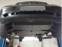Plieninė variklio apsauga Mercedes Vaneo W414 (2001-2006)