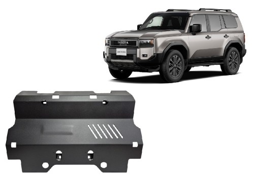 Plieninė radiatoriaus apsauga Toyota Land Cruiser 250 (2024-2026) Plieninė radiatoriaus apsauga Toyota Land Cruiser 250 (2024-2026)