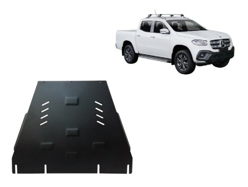 Plieninė pavarų dėžės ir skirstomosios dėžės apsauga Mercedes X-Class (2017-2020) Plieninė pavarų dėžės ir skirstomosios dėžės apsauga Mercedes X-Class (2017-2020)