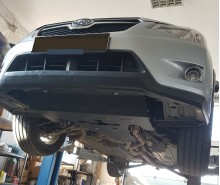 Plieninė variklio apsauga Subaru Legacy IV (2003-2009)