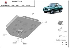 Plieninė pavarų dėžės apsauga Suzuki Vitara (1988-1999)