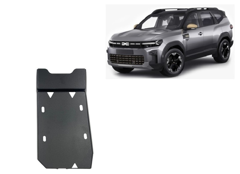 Plieninė diferencialo apsauga Dacia Bigster 4x4 (2025-2026)
