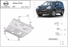 Plieninė variklio apsauga Nissan X-Trail T31 (2007-2013)