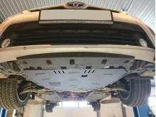 Plieninė variklio apsauga Toyota Corolla (2007-2012)