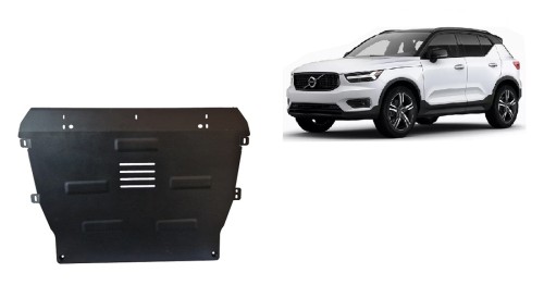 Plieninė variklio apsauga Volvo XC40 (2018-2026) Plieninė variklio apsauga Volvo XC40 (2018-2026)